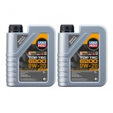 Cumpara ieftin Pachet 2 litri Ulei Liqui Moly Top Tec 6200 LL IV 0W20
