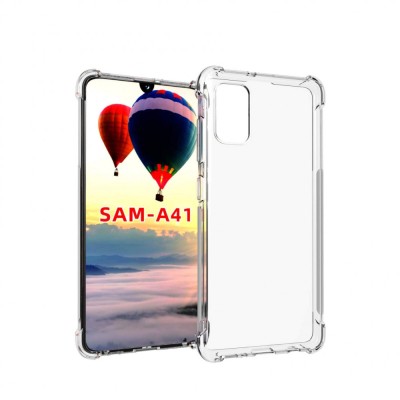 Husa pentru SAMSUNG Galaxy A41 - Shock Proof (Transparent) foto