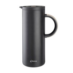 Carafa termoizolanta Forever Inox neagra 1 L
