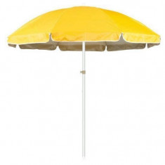 Umbrela plaja Strend Pro Willa Yellow, diametru 180cm, Inaltime 2m, Galben Mania Tools foto