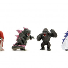 Set 4 figurine metalice - Godzilla x Kong | JadaToys