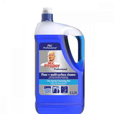 Detergent Universal Pentru Suprafete Delicate, Mr. Propper Professional, Ocean, 5 L foto