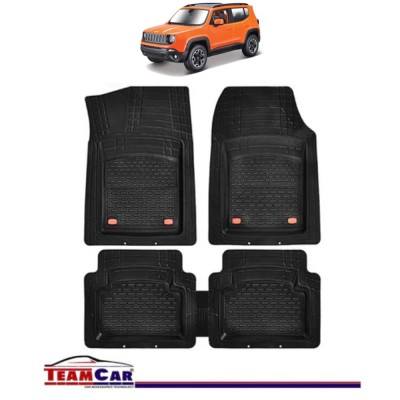 Covorase Auto TeamCar&amp;reg; Tip Tavita Compatibile Jeep Renegade BU (2014+) Negru Material Rezistent foto