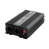 RO: Invertor de tensiune AlcaPower by President 1500W 12V-230V, sinusoida modificata, port USB