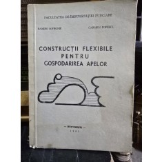 CONSTRUCTII FLEXIBILE PENTRU GOSPODARIREA APELOR - RAMIRO SOFRONE, CARMEN POPESCU