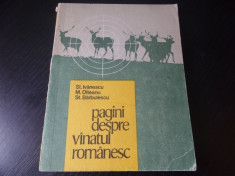 Pagini despre vanatul romanesc &amp;amp;#8211; St. Ivanescu, M. Olteanu, St. Barbulescu foto