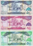 Bancnota 500, 1.000 si 5.000 Shilingi 2011 - P6h/20/21 UNC ( set x3 )