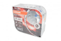 Set Becuri H1 Night Breaker Laser +150% Osram foto