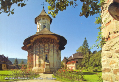 Carte postala Bucovina SV187 Manastirea Moldovita foto