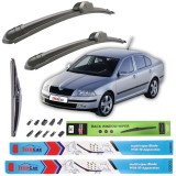 Cumpara ieftin Ștergătoare Skoda Octavia II Hatchback (2004&ndash;2009) &ndash; Set Complet
