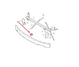 Armatura bara fata VOLVO XC90, 01.2015-,aluminiu