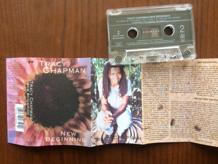 tracy chapman new beginning 1995 album caseta audio muzica pop folk rock elektra