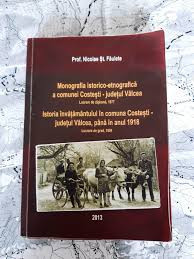 Monografia istorico-etnografica a comunei Costesti - jud. Valcea N. St. Faulete foto