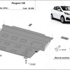 Scut motor metalic Peugeot 108 2014-prezent