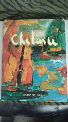 ALBUM PICTURA ELENA UTA CHELARU CU DEDICATIE SI SEMNATURA PICTORITEI-ALEXANDRU CEBUC-2003 X3. foto