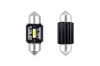 Set becuri auto cu LED CANBUS sofit compatibil C5W 1 SMD 31mm Alb 12/24V,, Amio