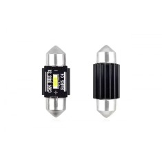 Set becuri auto cu LED CANBUS sofit compatibil C5W 1 SMD 31mm Alb 12/24V,