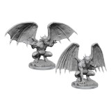 Set 2 Miniaturi Nepictate D&amp;D Frameworks - Gargoyle