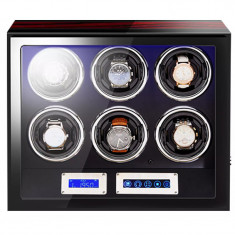 Cutie intors ceasuri automatice iUni, Luxury Watch Winder 6 Mahon foto