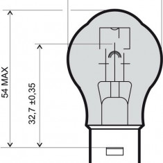 Bec far 12V 35/35W Ba20d S2