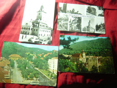 Set 8 Ilustrate Brasov circulate 1959 , 1964 ,2x1965 , 1966 ,2x1967 ,1971 foto