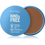 Rimmel Kind &amp; Free pudra matuire culoare 50 Deep 10 g