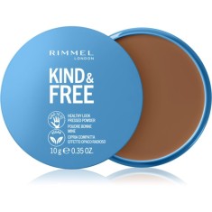 Rimmel Kind &amp; Free Pressed Powder pudra matuire culoare 50 Deep 10 g