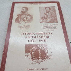 ISTORIA MODERNA A ROMANILOR 1821-1918 1996