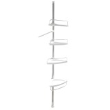 Raft de Baie APF&reg; Telescopic cu 4 Etajere , Bare din Inox ,Reglabil