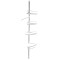 Raft de Baie APF&reg; Telescopic cu 4 Etajere , Bare din Inox ,Reglabil