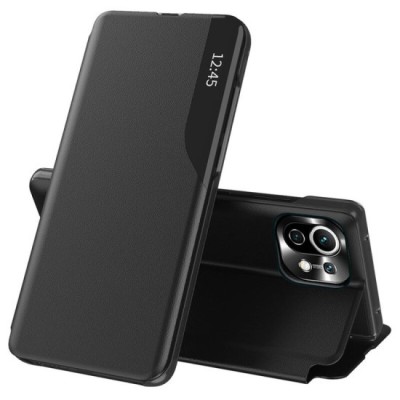 Husa pentru Xiaomi Mi 11 Lite 4G / Mi 11 Lite 5G / 11 Lite 5G NE - Techsuit eFold Series - Black foto