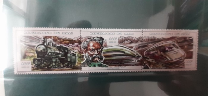 Mali-tranport,locomotive ,trenuri-serie completa nestampilate MNH-(T2)