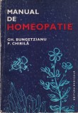 Manual de Homeopatie Gh. Bungetzianu P. Chirila - Principii Terapie Remedii Naturale Sănătate