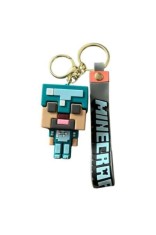 Figurină Minecraft, breloc, 6cm, multicolor, modele diverse/aleatoriu