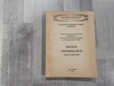 Bazele informaticii de Baron Constantin
