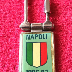 Breloc fotbal - SSC NAPOLI (Campioana Italiei 1986/1987)