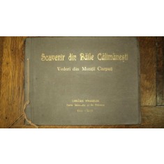 Souvenir din Baile Calimanesti, Sibiu 1909
