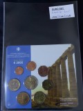 Grecia 2005 - Set complet de euro bancar de la 1 cent la 2 euro, Europa