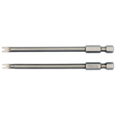 Set 2 capete surubelnita tip piulita 100 mm nr 4-8 prindere 1/4 YATO