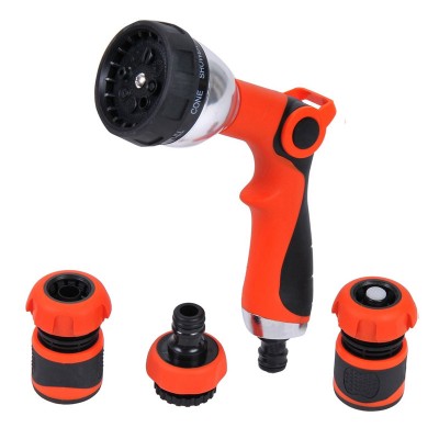 Pistol pentru stropit Nozzle, 4 conectori, debit ajustabil foto