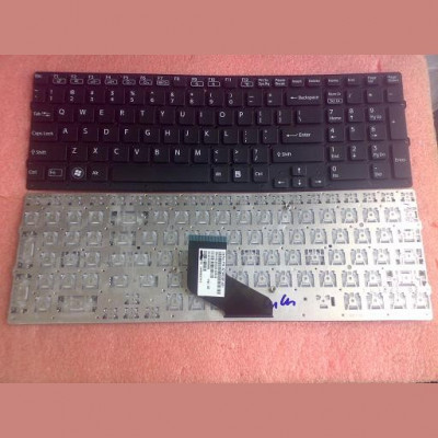 Tastatura laptop noua SONY VPC-F219FC Black US foto