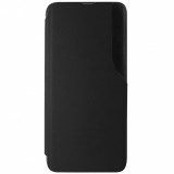 Husa tip carte cu stand eFold neagra pentru Xiaomi Redmi 9A, 9AT