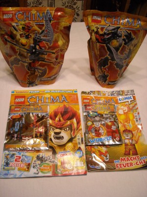 Lego Chima - 70208 + 70211 - Chi Phantar + Chi Sir Fluminox foto