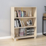 VidaXL Bibliotecă, maro miere, 85x35x112 cm, lemn masiv de pin