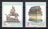 Cehoslovacia 1982 - Castelul Praga, serie neuzata
