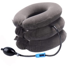 Guler Cervical Moale si Gonflabil pentru Spondiloza si Hernie Cervicala
