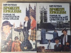 SPOKEN ENGLISH. MANUAL DE CONVERSATIE IN LIMBA ENGLEZA VOL.1-2-DAN DUTESCU-200800