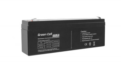 Baterie Green Cell AGM VRLA VRLA 12V 2.3 Ah foto