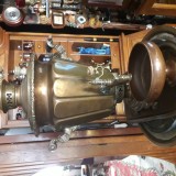 Samovar rusesc vechi,complet din tombac