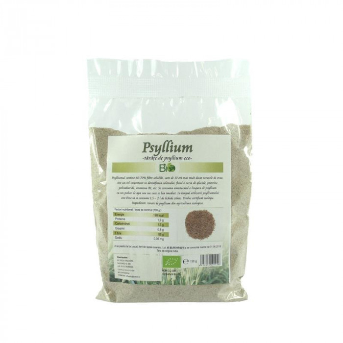 Tarate de Psyllium Bio 150 grame Deco Italia